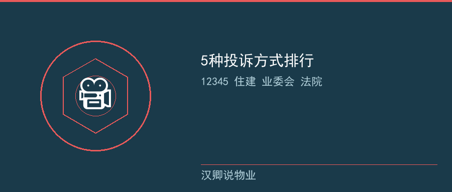 5种投诉方式排行
